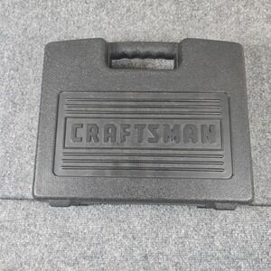 Craftsman Tool Case Empty Black Plastic Organizer Storage Box‎